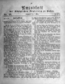 Amtsblatt der Königlichen Regierung zu Posen. 1877.03.07 Nro.10