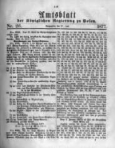 Amtsblatt der K&ouml;niglichen Regierung zu Posen. 1877.06.27 Nro.26