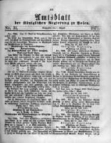 Amtsblatt der Königlichen Regierung zu Posen. 1877.08.01 Nro.31