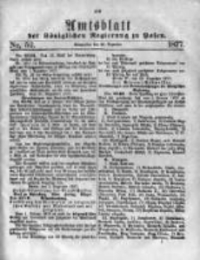 Amtsblatt der K&ouml;niglichen Regierung zu Posen. 1877.12.26 Nro.52