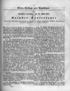 Extra=Beilage zum Amtsblatt