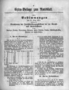 Extra=Beilage zum Amtsblatt