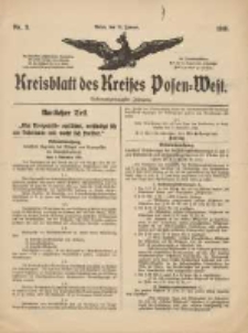 Kreisblatt des Kreises Posen-West 1915.01.21 Jg.27 Nr3
