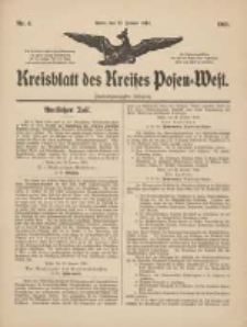 Kreisblatt des Kreises Posen-West 1910.01.27 Jg.22 Nr4