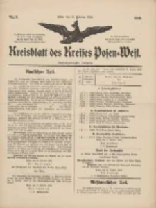 Kreisblatt des Kreises Posen-West 1910.02.10 Jg.22 Nr6