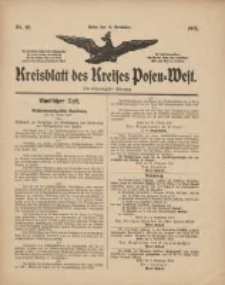 Kreisblatt des Kreises Posen-West 1912.11.14 Jg.24 Nr48