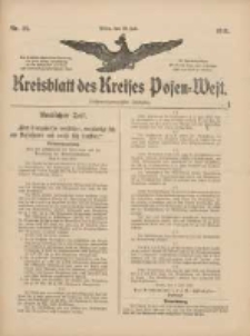 Kreisblatt des Kreises Posen-West 1915.07.28 Jg.27 Nr35