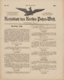 Kreisblatt des Kreises Posen-West 1912.06.20 Jg.24 Nr26