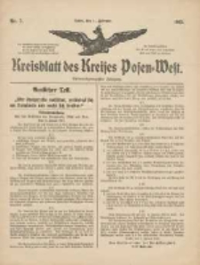 Kreisblatt des Kreises Posen-West 1915.02.11 Jg.27 Nr7