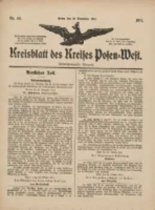 Kreisblatt des Kreises Posen-West 1911.11.16 Jg.23 Nr46