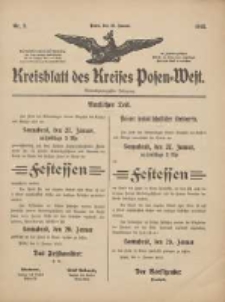 Kreisblatt des Kreises Posen-West 1912.01.18 Jg.24 Nr3