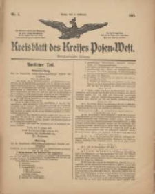 Kreisblatt des Kreises Posen-West 1912.02.01 Jg.24 Nr5