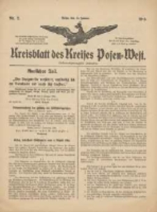 Kreisblatt des Kreises Posen-West 1915.01.14 Jg.27 Nr2