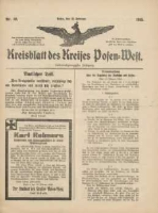 Kreisblatt des Kreises Posen-West 1915.02.25 Jg.27 Nr10