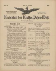 Kreisblatt des Kreises Posen-West 1912.08.22 Jg.24 Nr35