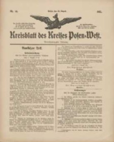Kreisblatt des Kreises Posen-West 1912.08.29 Jg.24 Nr36