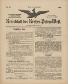 Kreisblatt des Kreises Posen-West 1912.09.05 Jg.24 Nr37