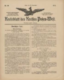 Kreisblatt des Kreises Posen-West 1912.09.19 Jg.24 Nr40