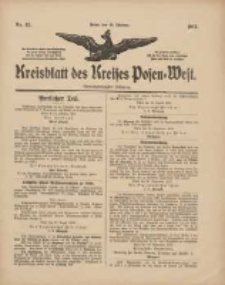 Kreisblatt des Kreises Posen-West 1912.10.10 Jg.24 Nr43