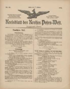 Kreisblatt des Kreises Posen-West 1912.10.17 Jg.24 Nr44