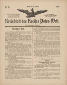Kreisblatt des Kreises Posen-West 1912.10.31 Jg.24 Nr46