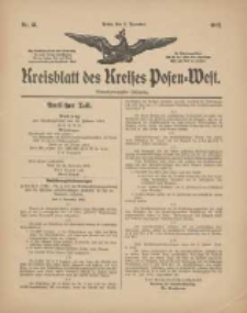 Kreisblatt des Kreises Posen-West 1912.12.05 Jg.24 Nr51