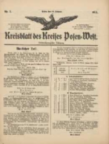 Kreisblatt des Kreises Posen-West 1914.02.12 Jg.26 Nr7