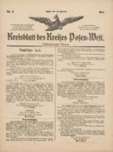 Kreisblatt des Kreises Posen-West 1914.02.19 Jg.26 Nr8
