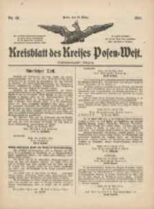 Kreisblatt des Kreises Posen-West 1914.03.26 Jg.26 Nr13