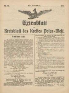 Kreisblatt des Kreises Posen-West 1914.10.15 Jg.26 Nr62