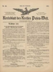 Kreisblatt des Kreises Posen-West 1914.11.19 Jg.26 Nr69