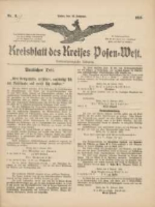Kreisblatt des Kreises Posen-West 1915.02.18 Jg.27 Nr8/9