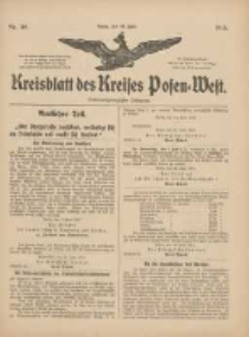 Kreisblatt des Kreises Posen-West 1915.06.24 Jg.27 Nr30