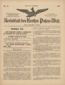 Kreisblatt des Kreises Posen-West 1915.11.10 Jg.27 Nr56