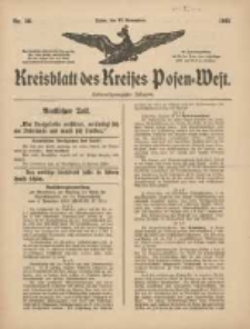 Kreisblatt des Kreises Posen-West 1915.11.27 Jg.27 Nr58