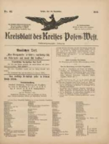 Kreisblatt des Kreises Posen-West 1915.12.10 Jg.27 Nr62