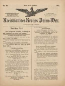 Kreisblatt des Kreises Posen-West 1915.12.23 Jg.27 Nr64