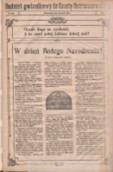 Gazeta Ostrzeszowska: urzędowy organ Magistratu i Urzędu Policyjnego w Ostrzeszowie, z bezpłatnym dodatkiem "Orędownik Ostrzeszowski" 1925.12.23 dodatek świąteczny do Gazety Ostrzeszowskiej