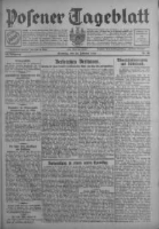 Posener Tageblatt 1929.02.24 Jg.68 Nr46