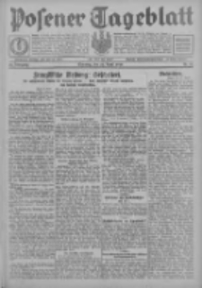 Posener Tageblatt 1929.04.21 Jg.68 Nr92