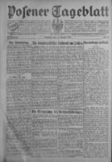 Posener Tageblatt 1929.01.13 Jg.68 Nr11
