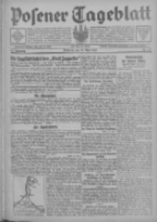 Posener Tageblatt 1929.05.22 Jg.68 Nr115