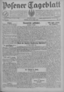 Posener Tageblatt 1929.05.26 Jg.68 Nr119