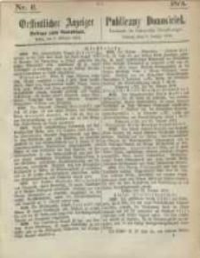 Oeffentlicher Anzeiger. 1874.02.05 Nr 6