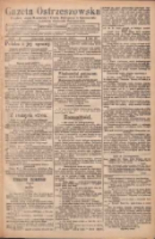 Gazeta Ostrzeszowska: urzędowy organ Magistratu i Urzędu Policyjnego w Ostrzeszowie, z bezpłatnym dodatkiem "Orędownik Ostrzeszowski" 1925.01.24 R.39 Nr7