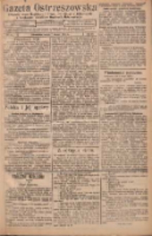Gazeta Ostrzeszowska: urzędowy organ Magistratu i Urzędu Policyjnego w Ostrzeszowie, z bezpłatnym dodatkiem "Orędownik Ostrzeszowski" 1925.02.07 R.39 Nr11
