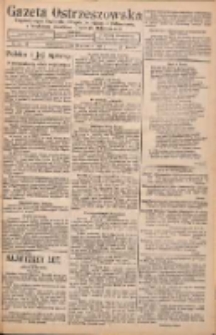 Gazeta Ostrzeszowska: urzędowy organ Magistratu i Urzędu Policyjnego w Ostrzeszowie, z bezpłatnym dodatkiem "Orędownik Ostrzeszowski" 1924.03.15 R.38 Nr22