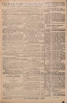 Gazeta Ostrzeszowska: urzędowy organ Magistratu i Urzędu Policyjnego w Ostrzeszowie, z bezpłatnym dodatkiem "Orędownik Ostrzeszowski" 1925.03.04 R.39 Nr18