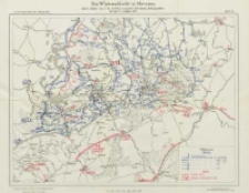 Die Operationen des Jahres 1915: die Ereignisse im Winter und Fr&uuml;hjahr: mit vierzig Karten und Skizzen Bd.7 Die Winterschlacht in Masuren. Die 8 Armee 7 bis 14 Februar und die Einkreisung bei Augustow bis zum 17 Februar 1915 Karte 12