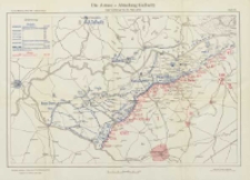 Die Operationen des Jahres 1915: die Ereignisse im Winter und Fr&uuml;hjahr: mit vierzig Karten und Skizzen Bd.7 Die Armee-Abteilung Gallwitz vom 9 Februar bis 13 M&auml;rz 1915 Karte 13